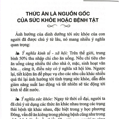 Thức Ăn Phòng Và Trị Bệnh - Ăn Uống Hợp Lý Để Sống Khỏe Sống Lâu