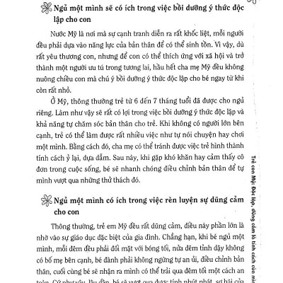 Phương Pháp Giáo Dục Con Của Người Mỹ