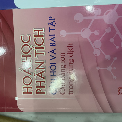 Sách - Combo 2 cuốn hoá học phân tích cân bằng ion trong dung dịch và bài tập