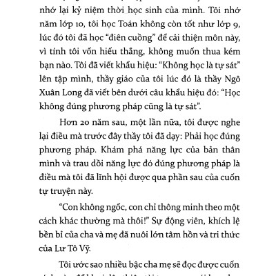 Con Không Ngốc, Con Chỉ Thông Minh Theo Một Cách Khác (Quà Tặng Tickbook Đặc Biệt)