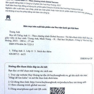 Học Tốt Tiếng Anh 11 (Theo Chương Trình Global Success)