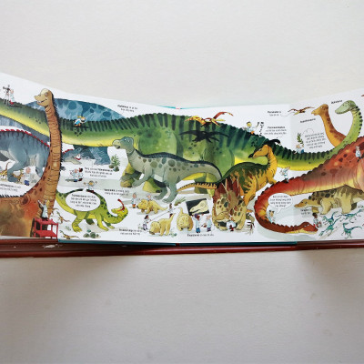 Sách Tương Tác - Big Book - Cuốn Sách Khổng Lồ Về Các Loài Khủng Long – Đinh Tị