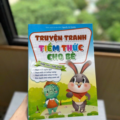 Sách- Combo 3 cuốn sách Truyện Tranh- Thơ - Đồng dao Tiềm thức cho bé (giúp bé tập nói, tập đọc nhanh)