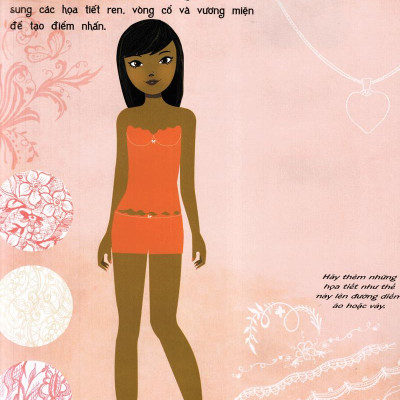 Dán Hình Sáng Tạo Trang Phục Búp Bê - Nhà Thiết Kế Thời Trang