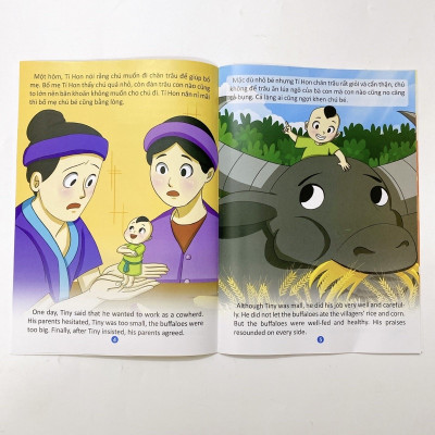 Sách - Truyện cổ tích song ngữ Anh Việt bộ 10-20 cuốn 
