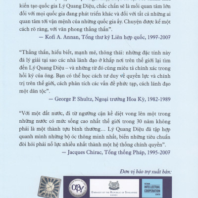 Hồi Ký Lý Quang Diệu II: Từ Thế Giới Thứ Ba Vươn Lên Thứ Nhất Tặng BookMark Romantic