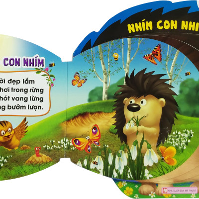 Thơ Về Động Vật - Nhím Con Nhiều Gai (Tái bản 2023)