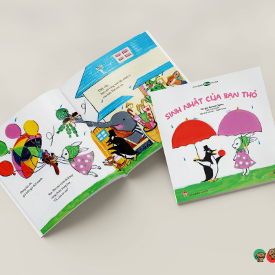 Truyện Ehon bé 1-2-3 tuổi - Sinh nhật của bạn Thỏ
