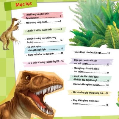 Kiến Thức Về Khủng Long-Khủng Long Tyrannosaurus Rex Tại Sao Được Gọi Là Bạo Chúa ? Tấn Công Và Phòng Thủ Của Khủng Long