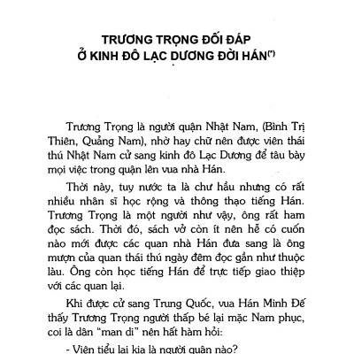Kể Chuyện Gương Hiếu Học