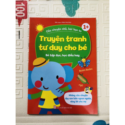 Sách - Combo Truyện Tranh Tư Duy Cho Bé - Bé Tập Đọc, Học Điều Hay (8 Cuốn) 