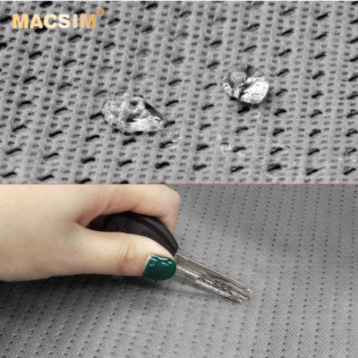 Bạt phủ ô tô chất liệu vải không dệt 3 lớp cao cấp thương hiệu MACSIM cho xe ô tô Volvo S90 -  màu ghi
