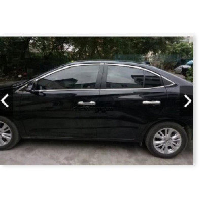 Bộ ốp nẹp viền chân kính + cong kính dành cho xe VIos 2019