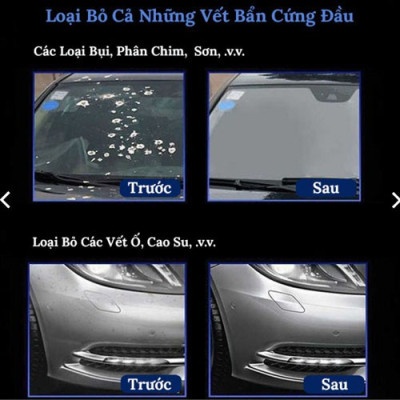 Túi Bột Rửa Xe Ô Tô, Xe Máy Car Shampoo Powder - Bột Vệ Sinh Xe Đánh Bay Vết Bẩn Hiệu Quả