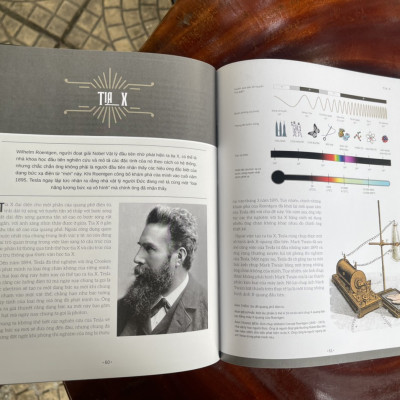 (Bộ sách những trí tuệ vĩ đại) [Bìa cứng in 4 màu, có minh họa] (Combo 5c) EINSTEIN – MARIE CURIE – DARWIN – TESLA – HAWKING – Nhiều tác giả - Tân Việt Books