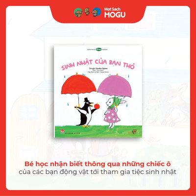 Truyện Ehon bé 1-2-3 tuổi - Sinh nhật của bạn Thỏ