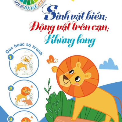 Bộ Sách Tô Màu Theo Từng Bước 2 (Bộ 6 Cuốn)