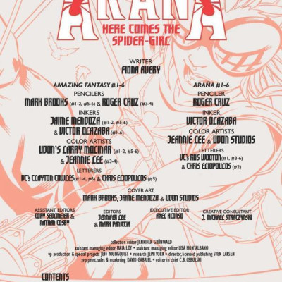Arana: Here Comes The Spider-Girl