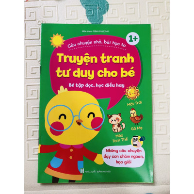 Sách - Combo Truyện Tranh Tư Duy Cho Bé - Bé Tập Đọc, Học Điều Hay (8 Cuốn) 