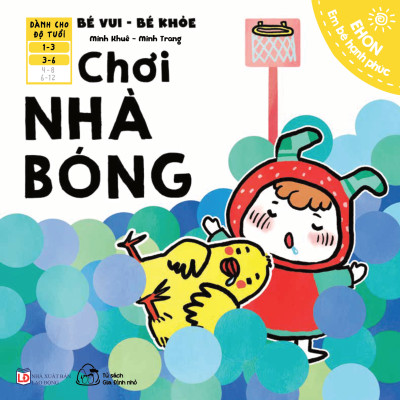 Bộ Sách Ehon Em Bé Hạnh Phúc - Bé Vui-Bé Khỏe - Giờ Chơi Của Bé (Từ 1-6 Tuổi) (Bộ 5 Cuốn)