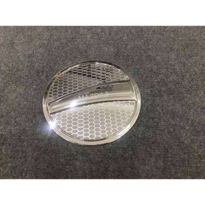 Ốp Nắp Bình Xăng Dành Cho Xe Mazda 3 2020 2021 mạ Crom/ Carbon