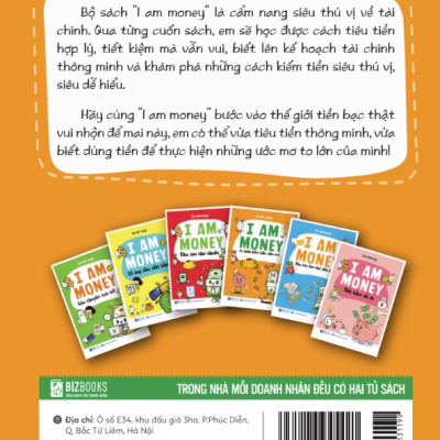 Sách I Am Money: 15 Cách Kiếm Tiền Siêu Vui - Bizbooks