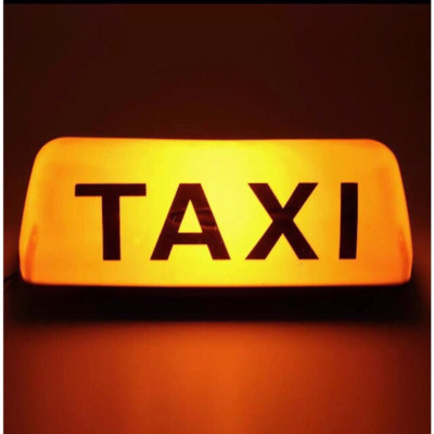 Mào TAXI hút nam châm có đèn LED gắn nóc ô tô cao cấp chạy nguồn 12v