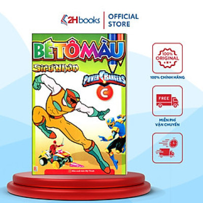 Sách- Bé Tô Màu Siêu Nhân (Quyển C)- 2HBooks