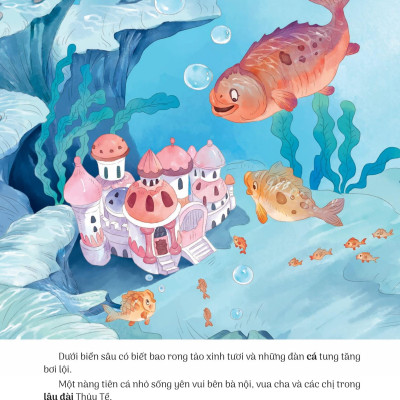 Truyện Cổ Tích Nổi Tiếng Song Ngữ Việt - Anh: Nàng Tiên Cá - The Little Mermaid