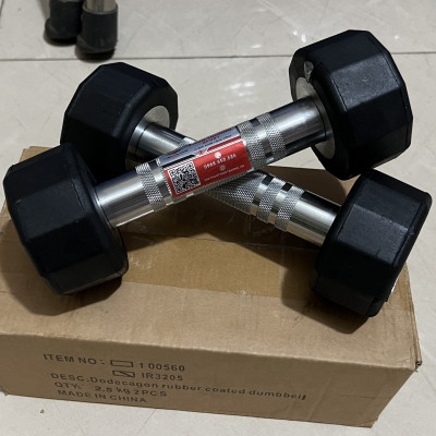Tạ tay bọc cao su Iron Grip 7.5kg 1 quả T THIEN TRUONG SPORT 