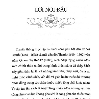 Nhật Tụng Thiền Môn - Thích Nhất Hạnh - Tái Bản (PN)