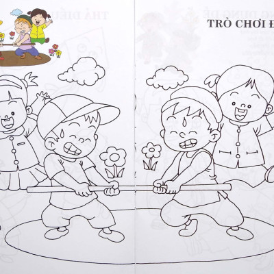 Bé Tô Màu Trò Chơi Dân Gian - Tập 1