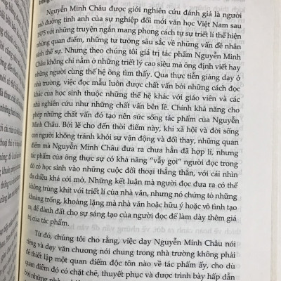 NGUYỄN MINH CHÂU TRONG TIẾN TRÌNH ĐỔI MỚI VĂN HỌC VIỆT NAM