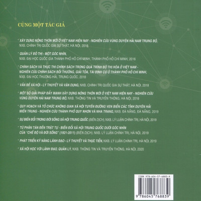 QUẢN LÝ ĐÔ THỊ VÀ QUẢN TRỊ THÀNH PHỐ THÔNG MINH (TS. PHẠM ĐI) - NXB Chính trị Quốc gia Sự thật