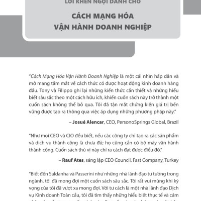 Sách - Cách Mạng Hóa Vận Hành Doanh Nghiệp - Revolutionizing Business Operations