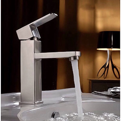Vòi lavabo inox 304 nóng lạnh HANBACHLVB5