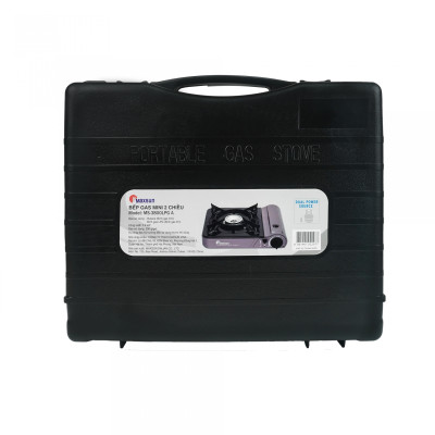 Bếp Ga Mini 2 Chiều Maxsun MS-3800LPG A - Công Suất 2900W, Phủ Sứ Cao Cấp - Hàng chính hãng - Bảo Hành 12 Tháng