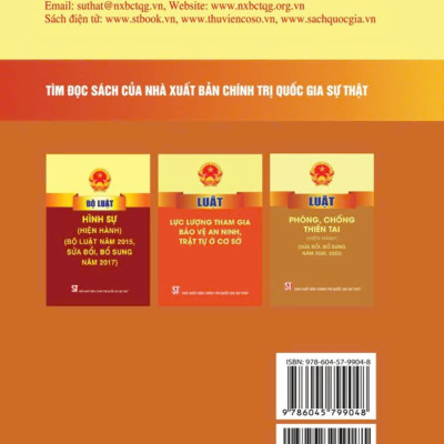 Luật phòng cháy và chữa cháy năm 2001 (sửa đổi, bổ sung năm 2013, 2023) bản in 2024