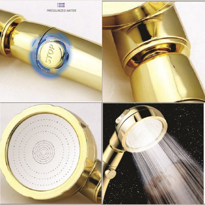 [SKM] Đầu vòi sen lọc nước áp suất cao có thể tháo rời 360 độ vàng bạc 206782 GOLD-206783 BẠC 