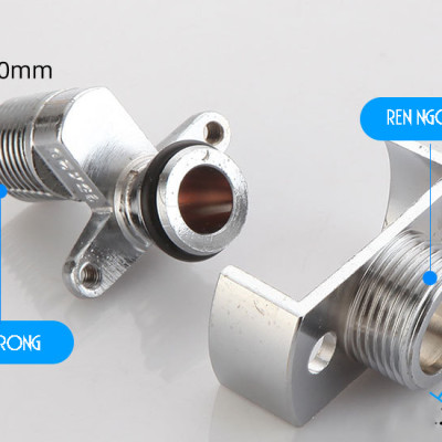 Bộ chân sen vòi nóng lạnh điều chỉnh góc lệch, hướng xoay – Phụ kiện thay thế - MH2011