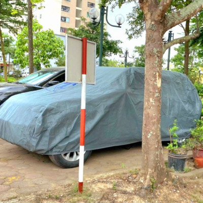 Bạt phủ ô tô chất liệu vải không dệt 3 lớp cao cấp thương hiệu MACSIM cho xe ô tô Mazda 6 - màu ghi