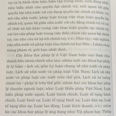 Giáo Trình Lý Luận Chung Về Nhà Nước Và Pháp Luật (Dành Cho Đào Tạo Đại Học, Sau Đại Học Và Trên Đại Học Ngành Luật) (Tái bản lần thứ tư, có chỉnh sửa, bổ sung)