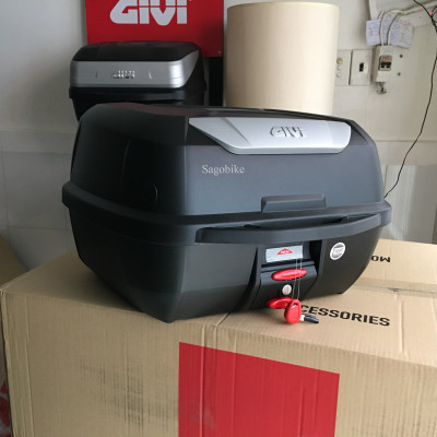 Thùng Givi E43NTL, tựa lưng BE3N V2, baga HRV Winner X 2022, thùng xe WinnerX V3
