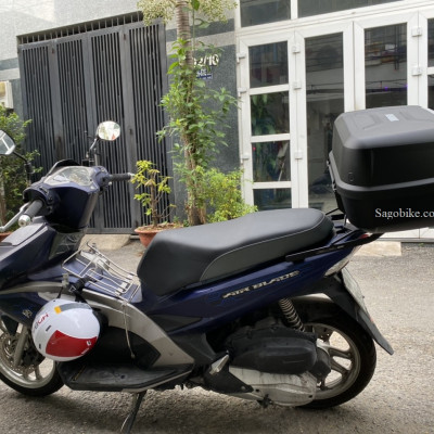 Thùng xe Airblade 2020, thùng Givi E43NTL và baga givi lắp cho xe Air Blade 150