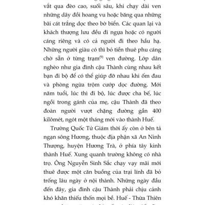 Thời niên thiếu của Bác Hồ (Xuất bản lần thứ hai)
