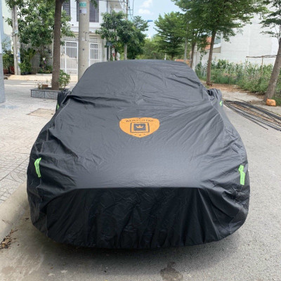 Bạt phủ ô tô Suzuki Swift chất liệu Polyester - màu đen cao cấp MACSIM màu đen - sử dụng trong nhà và ngoài trời