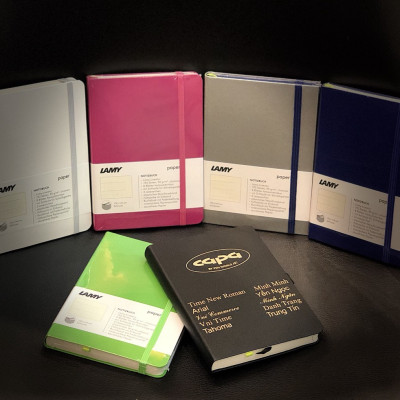 Gift Set Lamy Notebook A6 Softcover Black + Lamy Safari Yellow - GSA6-SA007