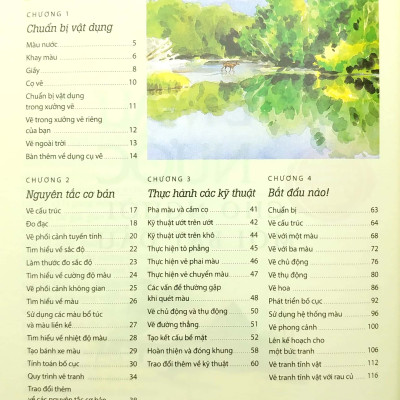 Vẽ Màu Nước Cho Người Mới Bắt Đầu (Tái Bản)