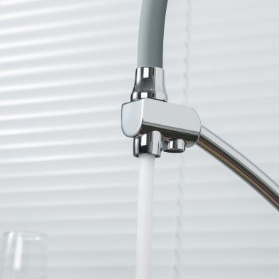 VÒI BẾP CAO CẤP 3 ĐƯỜNG NƯỚC TÍCH HỢP RO NHẬP KHẨU NGA GAPPO G4398-17 - HÀNG CHÍNH HÃNG