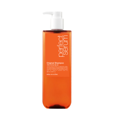 Dầu gội Serum dưỡng tóc mềm mượt, vào nếp, hỗ trợ phục hồi tóc hư tổn Mise en Scène Shampoo Hàn Quốc 680ml